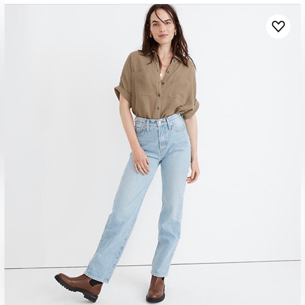 Madewell Perfect Vintage Straight Jean